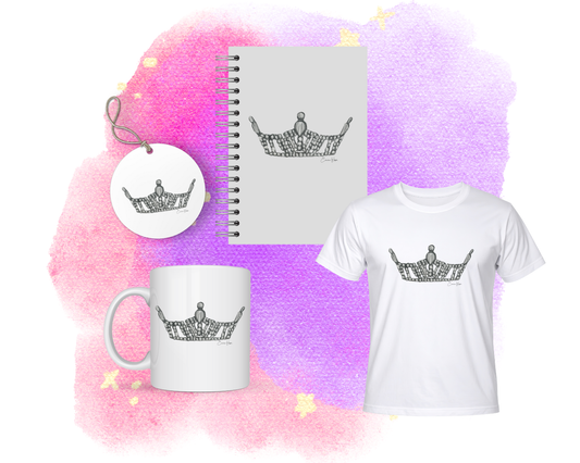 Miss America Local Crown Painting (Digital File)