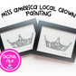 Miss America Local Crown Painting (Digital File)