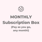 Monthly Subscription - Pay as You Go