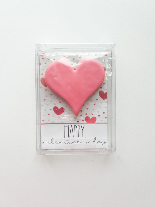 3 x 5 Boxed Cookie - Happy Valentine's Day