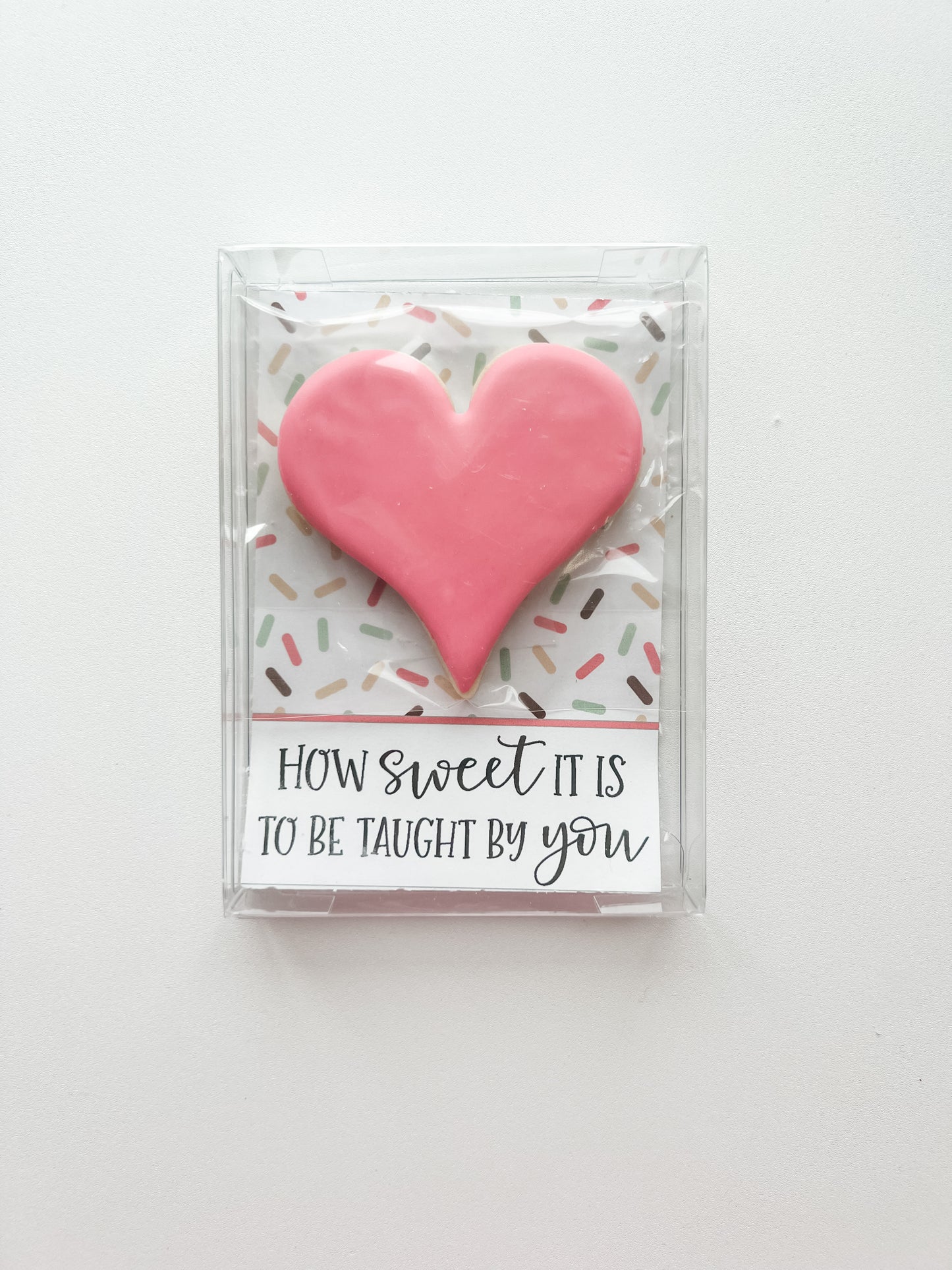 3 x 5 Boxed Cookie - Teacher Gift