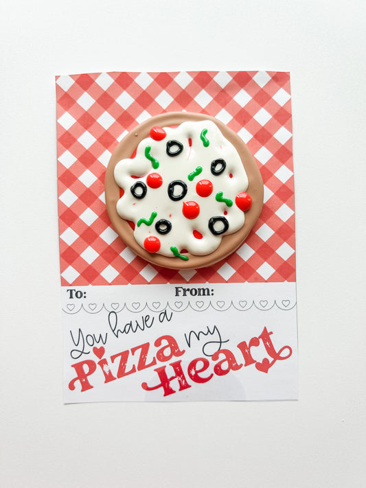 5 x 7 Boxed Cookie - Pizza