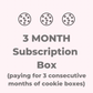 3 Month Subscription