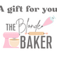 The Blonde Baker Giftcard